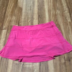 Lululemon Athletica Vibrant Pink Skirt